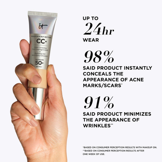 CC+ CREAM FULL-COVERAGE FOUNDATION WITH SPF 50+ 32ML *